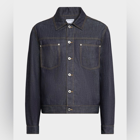 Bottega Veneta indigo denim jacket - Picture 2 of 14